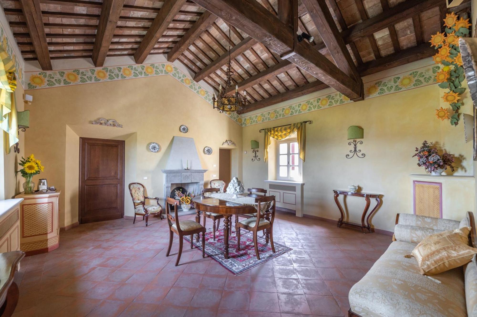Bed and Breakfast Palazzo Del Poggiano à Poggio Berni Extérieur photo